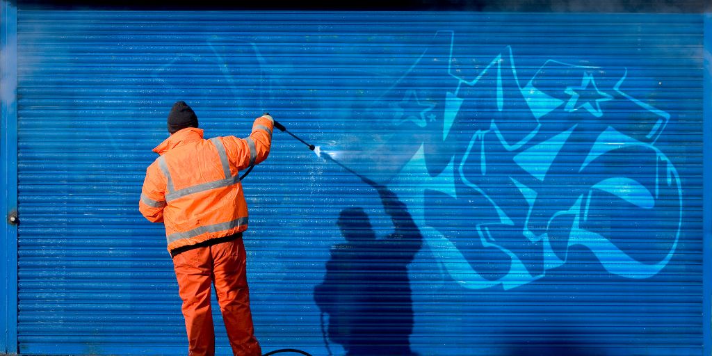 se pueden quitar los graffitis de la pared